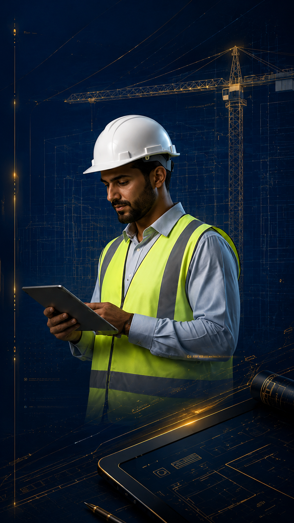 مقاول يستخدم PlanBidUAE لتقديم عروض البناء